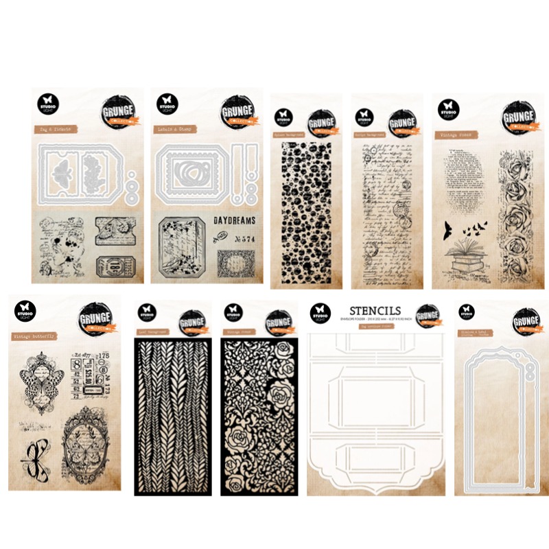 Tag Envelope Grunge Collection - Food Storage Labels review and price