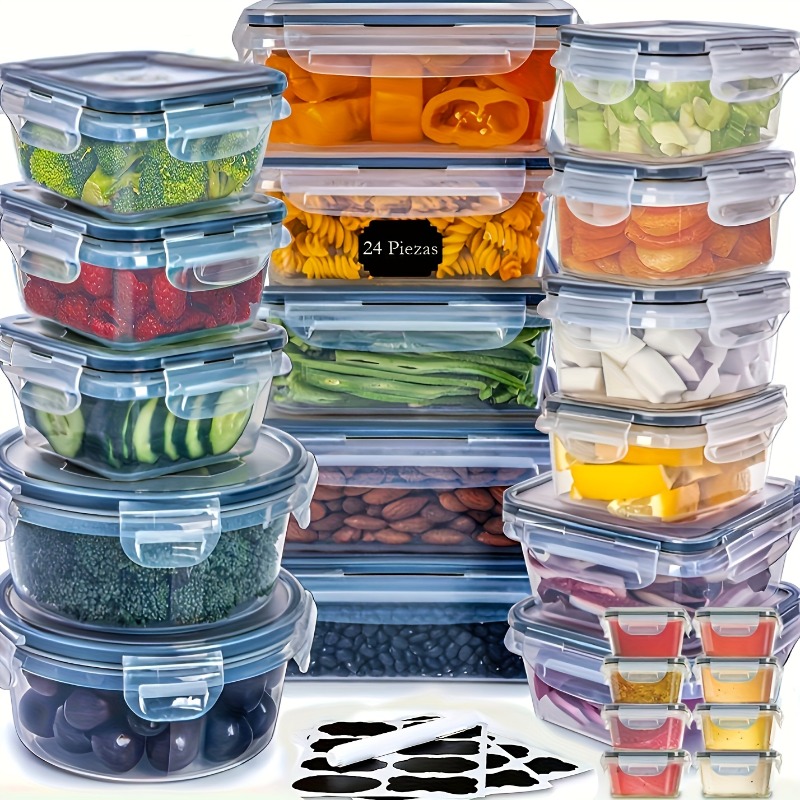 48PCS BPA-Free Food Storage Se - Food Storage Labels review and price